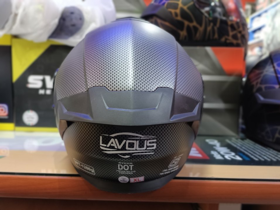 SIFIR ÇENE AÇILIR LAVOUS MOTOSİKLET KASKI - Görsel 4