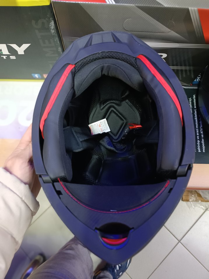 SIFIR ÇENE AÇILIR LAVOUS MOTOSİKLET KASKI - Görsel 5