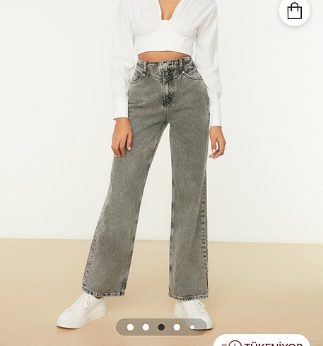 Wide leg pantolon