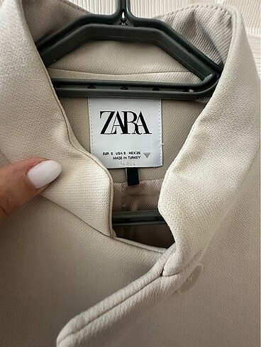 s Beden Zara crop ceket