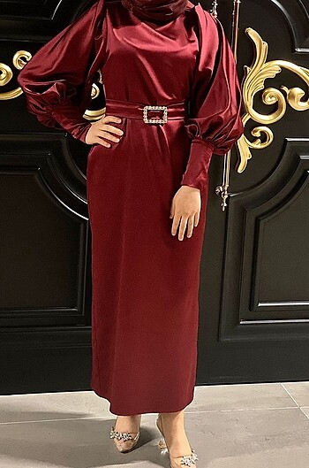 Bordo abiye