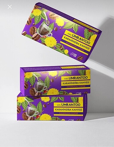 Umranto karahindiba kahvesi (2 paket)