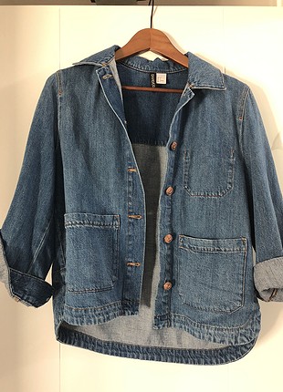 H&m bol kesim kot ceket