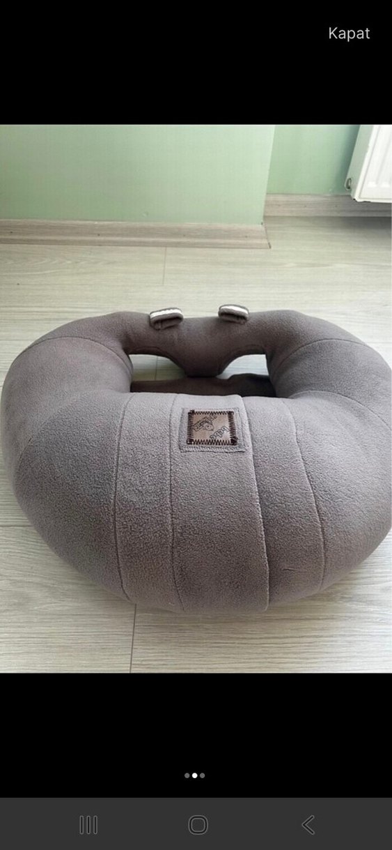 Gri bebek oturma koltugu - Görsel 2