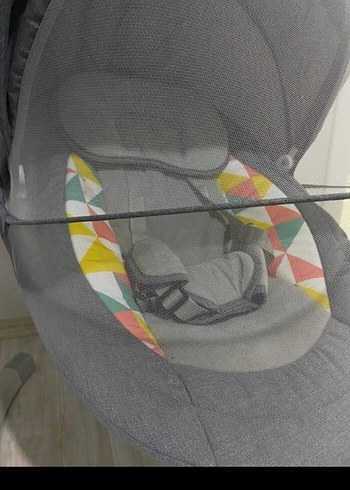 Gri Elektrikli Bebek Salıncağı - Görsel 7