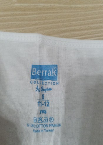 Beyaz Çocuk Atlet - Görsel 4