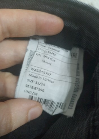 Gri LTB Düğmeli Bol Kesim ErkekJean - Görsel 8