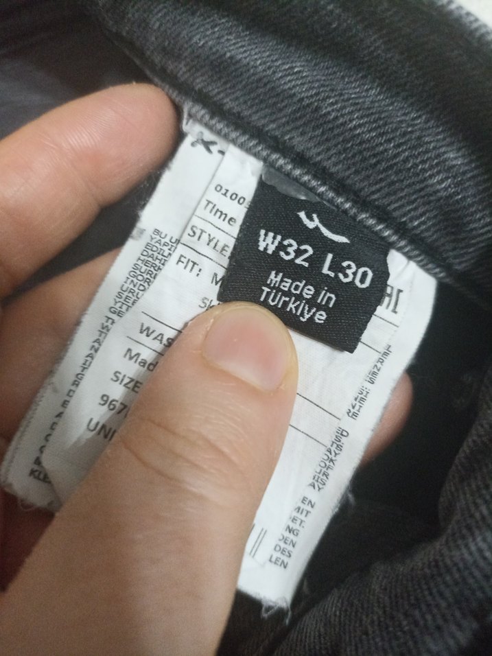 Gri LTB Düğmeli Bol Kesim ErkekJean - Görsel 4