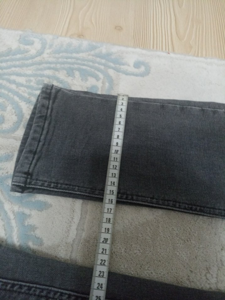 Gri LTB Düğmeli Bol Kesim ErkekJean - Görsel 5