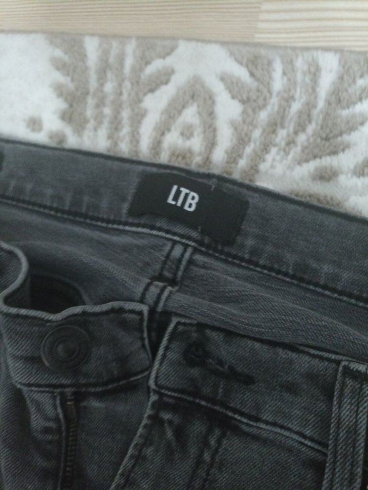 Gri LTB Düğmeli Bol Kesim ErkekJean - Görsel 2