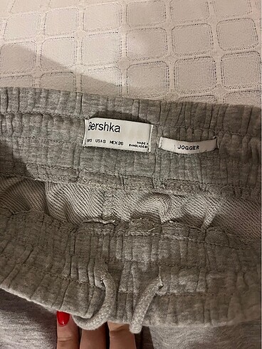 s Beden gri Renk Bershka Gri Eşofman Altı