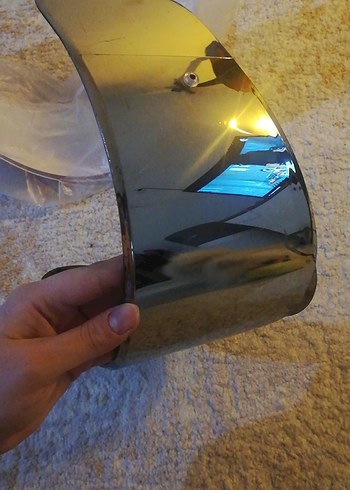 2 adet Motosiklet Kask Vizörü - Görsel 5