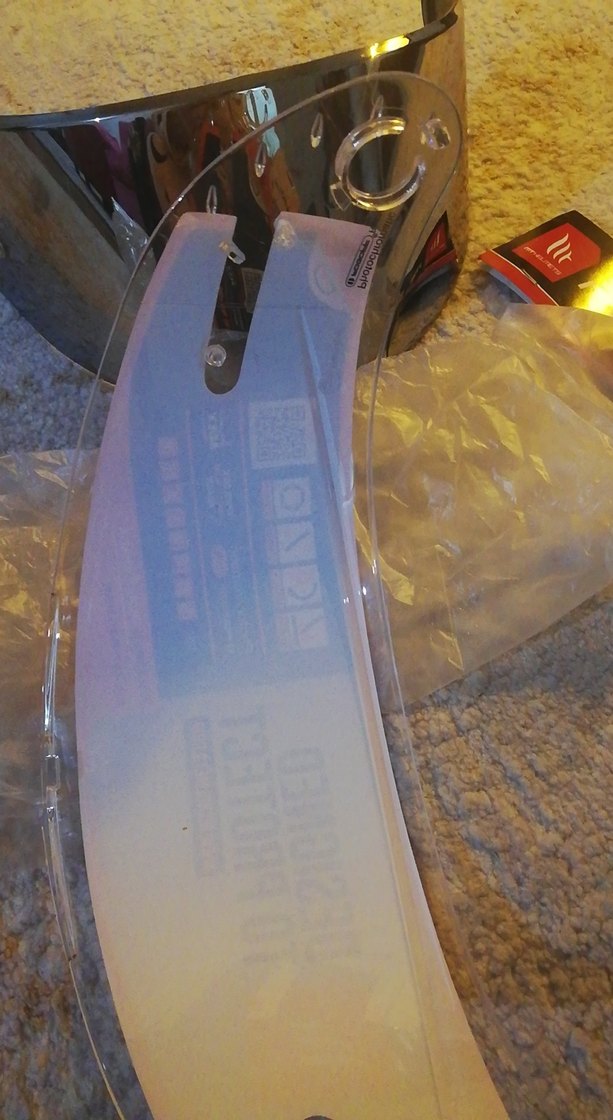 2 adet Motosiklet Kask Vizörü - Görsel 3