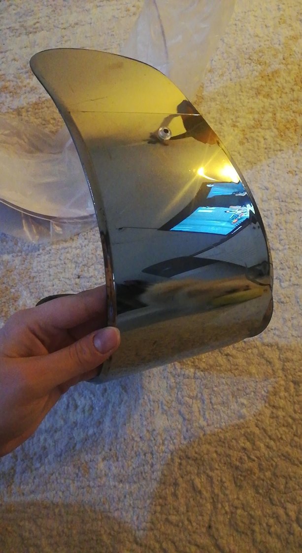 2 adet Motosiklet Kask Vizörü - Görsel 5