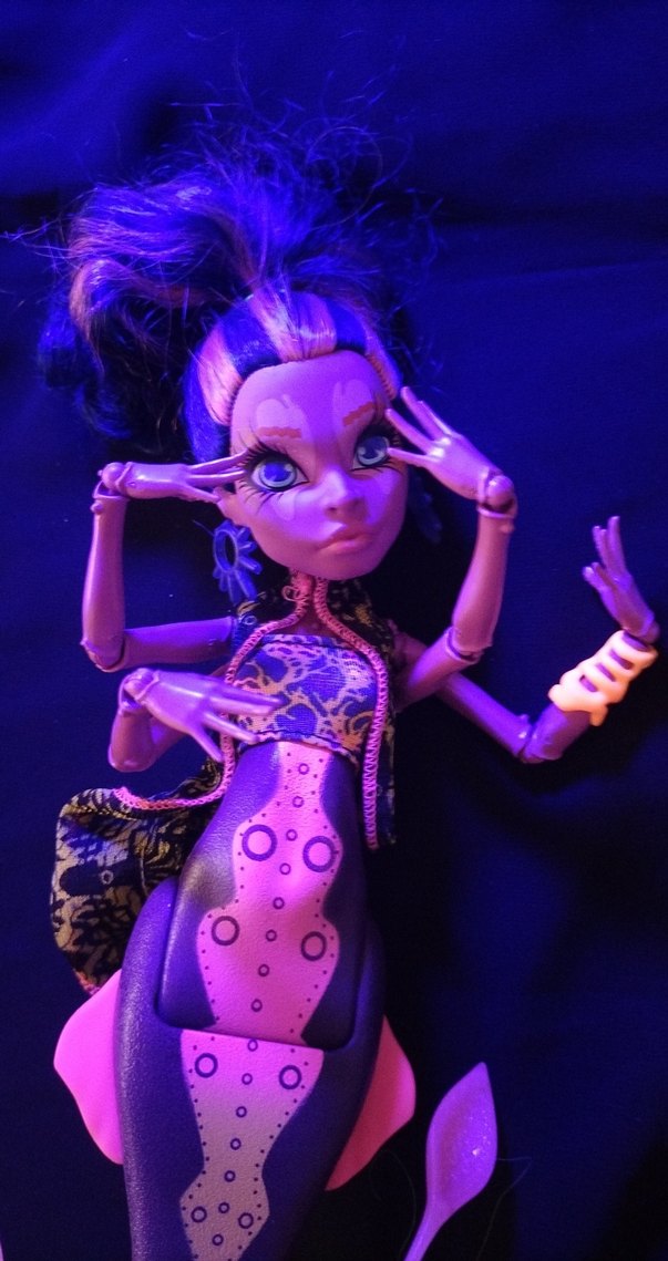 Mor Deniz Kızı Bebek - Görsel 2