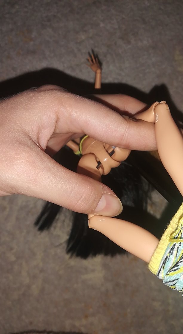 Çok Renkli Karanlık Temalı Bebek - Görsel 4