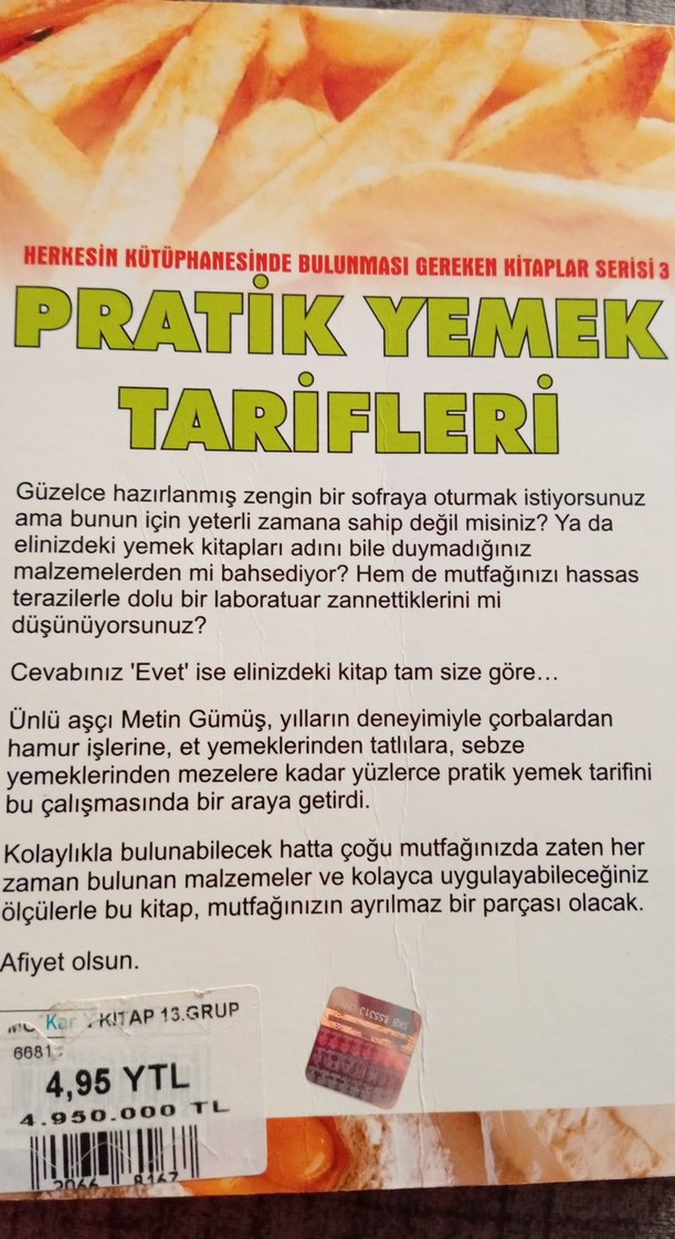 Pratik Yemek Tarifleri - Metin Gümüş - Görsel 2