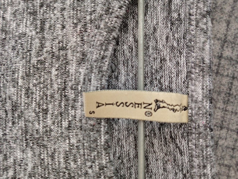 Nessia Gri Bohem Uzun Kollu Triko Kadın Kazak - Görsel 3