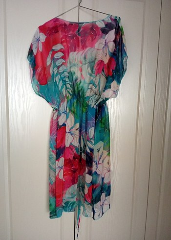 Renkli Bağcıklı pareo - Görsel 2