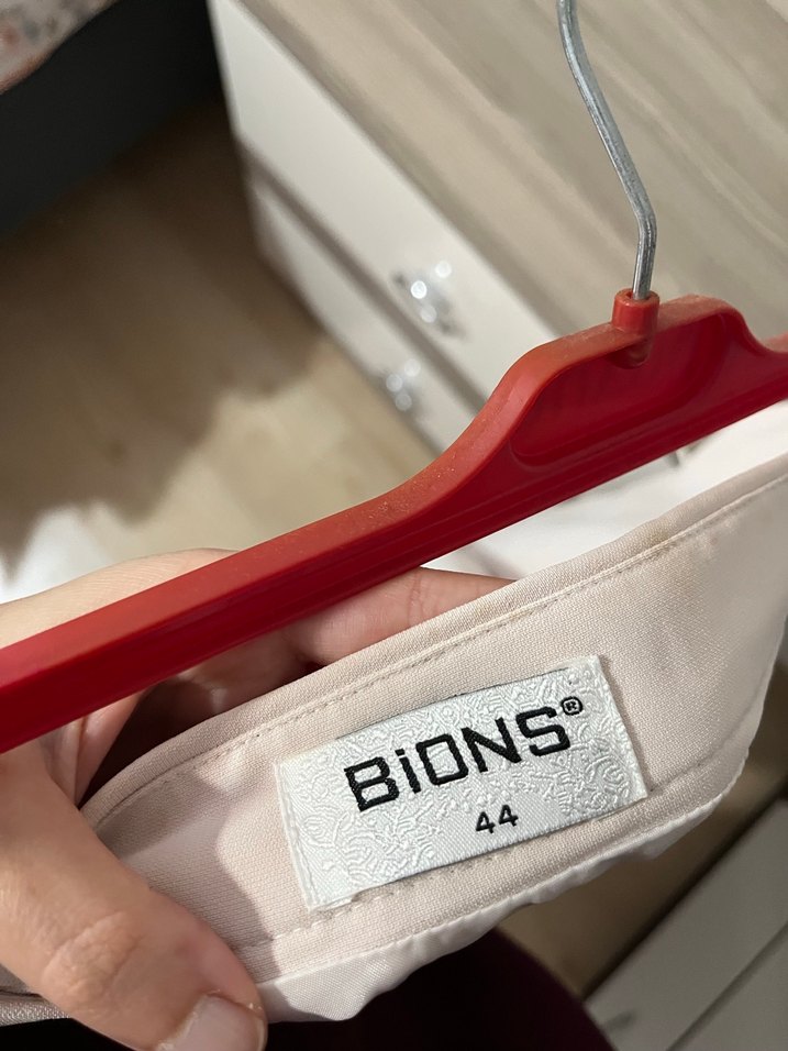 Bej Midi Pilili Kadın Etek - Görsel 2