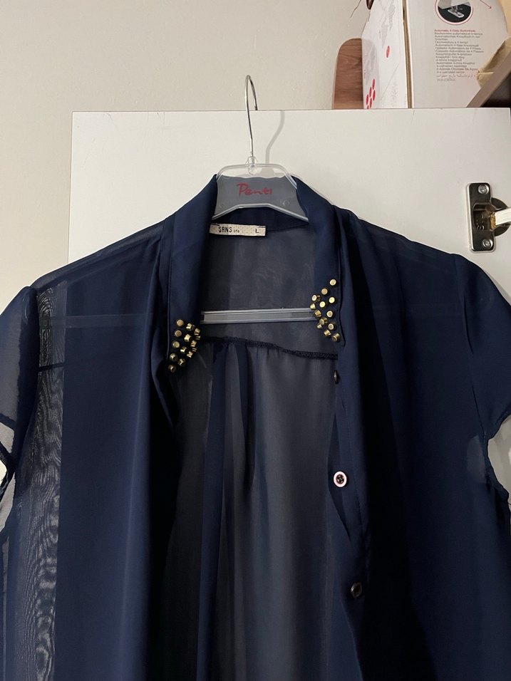 Kırmızı Drapeli Askısız Mini Bluz - Görsel 2