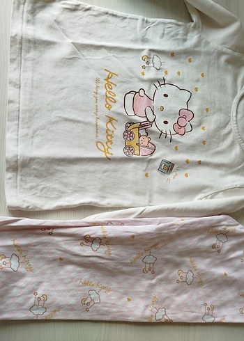 Hello Kitty Baskılı pijama takımı - Görsel 7