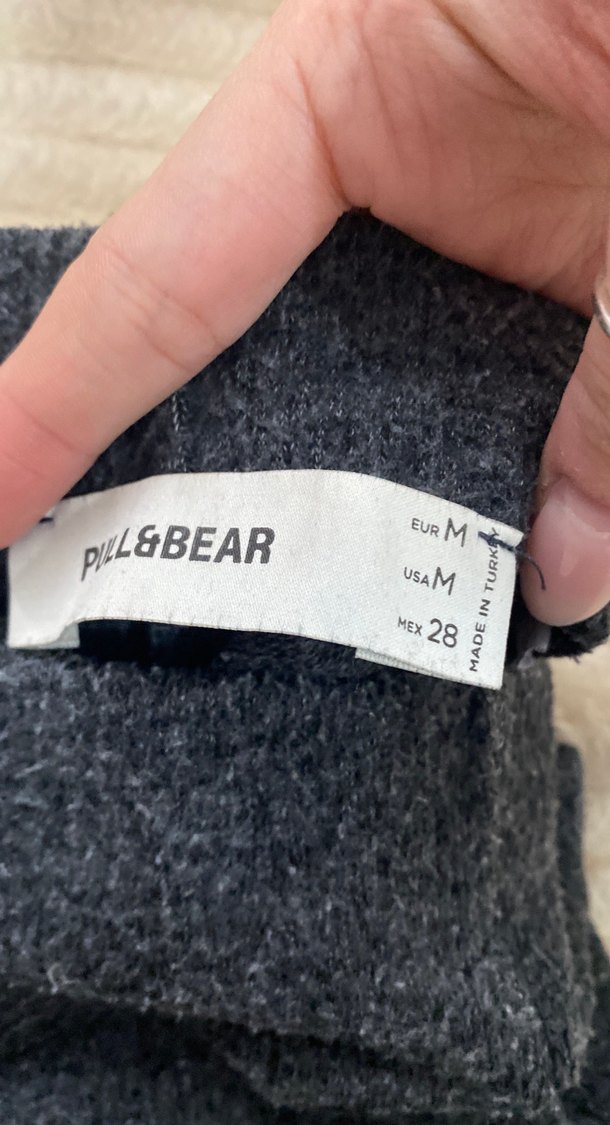 Gri Kadın Triko alt - Görsel 2