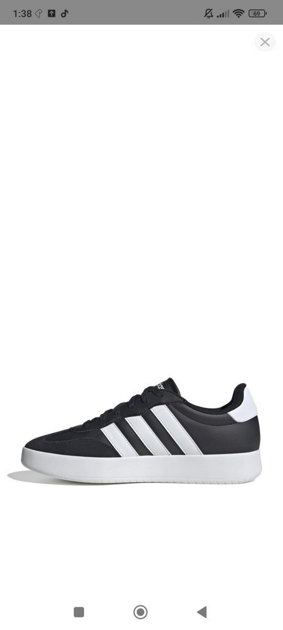 Erkek Siyah Gri Adidas Spor Ayakkabı - Görsel 2