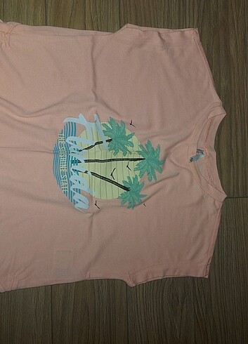 Cotton Kids Kız Çocuk Tişört 6-7 Yaş