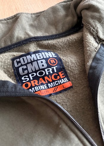 Gri Fermuarlı Erkek Sweatshirt - Görsel 4