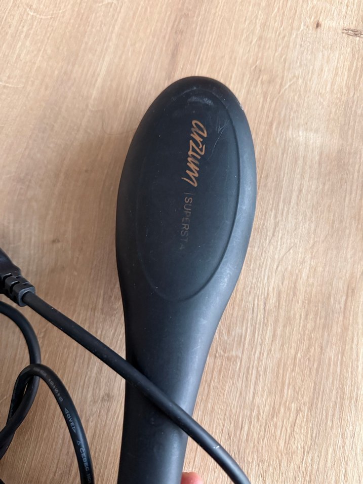 Kahverengi Elektrikli Saç Düzleştirici Fırça - Görsel 2