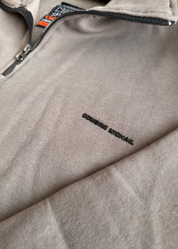 Gri Fermuarlı Erkek Polar Sweatshirt - Görsel 3