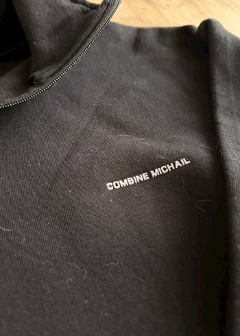 Gri Fermuarlı Yüksek Yakalı Erkek Sweatshirt - Görsel 4