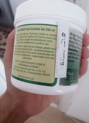 Diğer Selülit kremi orijinal