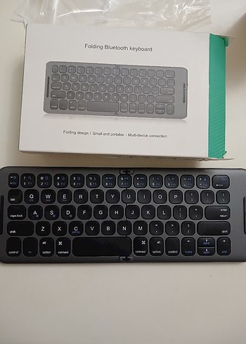 Bluetooth Klavye ince Taşınabilir sarj Edilebilir Mini Klavye - Görsel 2