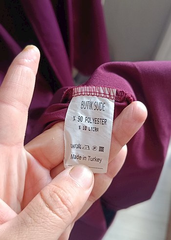 Mor Uzun Drapeli Kadın Kaban trençkot - Görsel 6