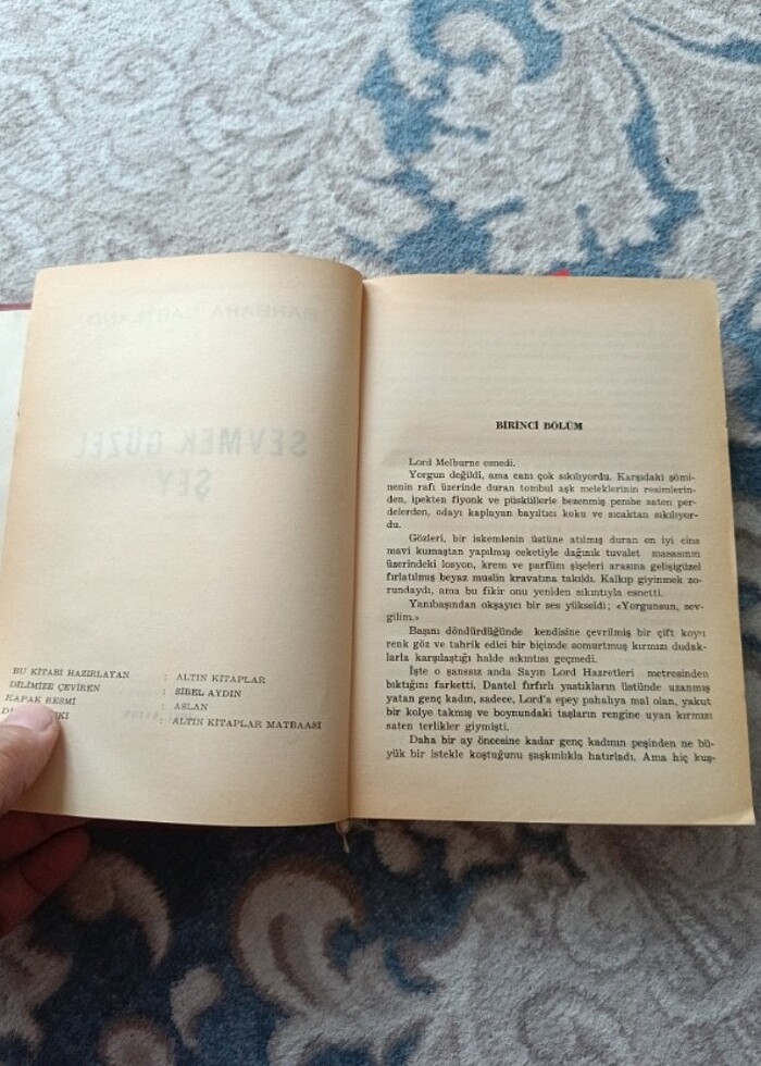 Sevmek güzel şey kitap roman  - Görsel 4