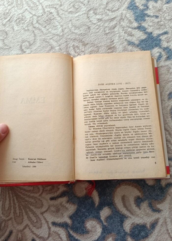 Emma Jane Austen roman kitap  - Görsel 5