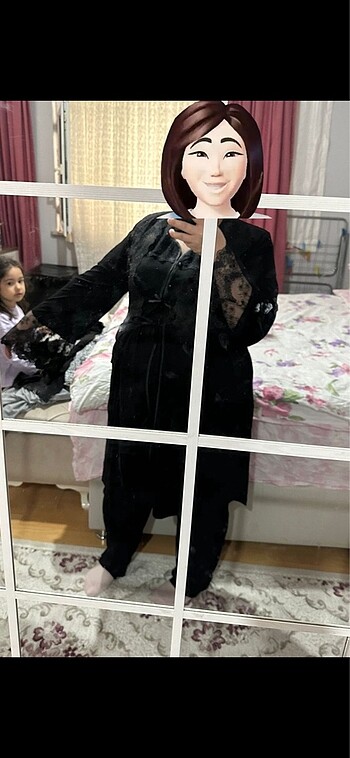 Üç parça lohusa pijama takımı