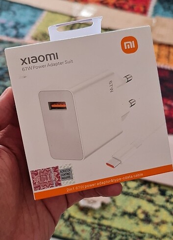 67w Xiaomi Hızlı Şarj Cihazı Sıfır 