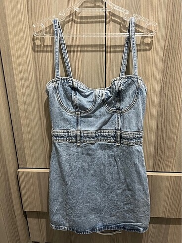 Pull&bear denim elbise