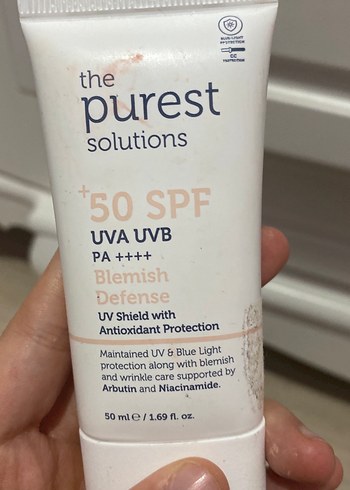 The Purest Solutions 50 SPF Güneş Koruyucu - Görsel 3