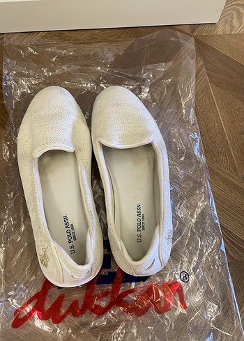 Beyaz Kadın Sneakers Velcro Bantlı