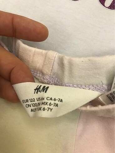 6 Yaş Beden H&M ikili takım