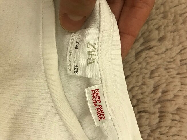 7 Yaş Beden Zara pijama