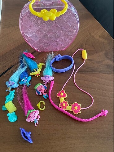 Trolls mini ponpon seti