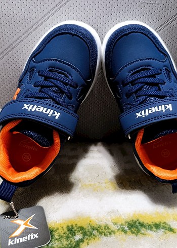 Kinetix Erkek Çocuk Mavi Sneaker Velcro