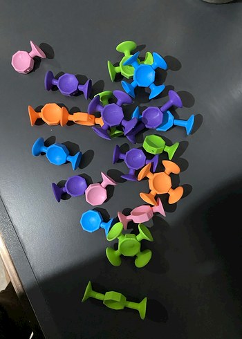 Renkli Vakumlu Eğitim Oyuncakları - Görsel 2