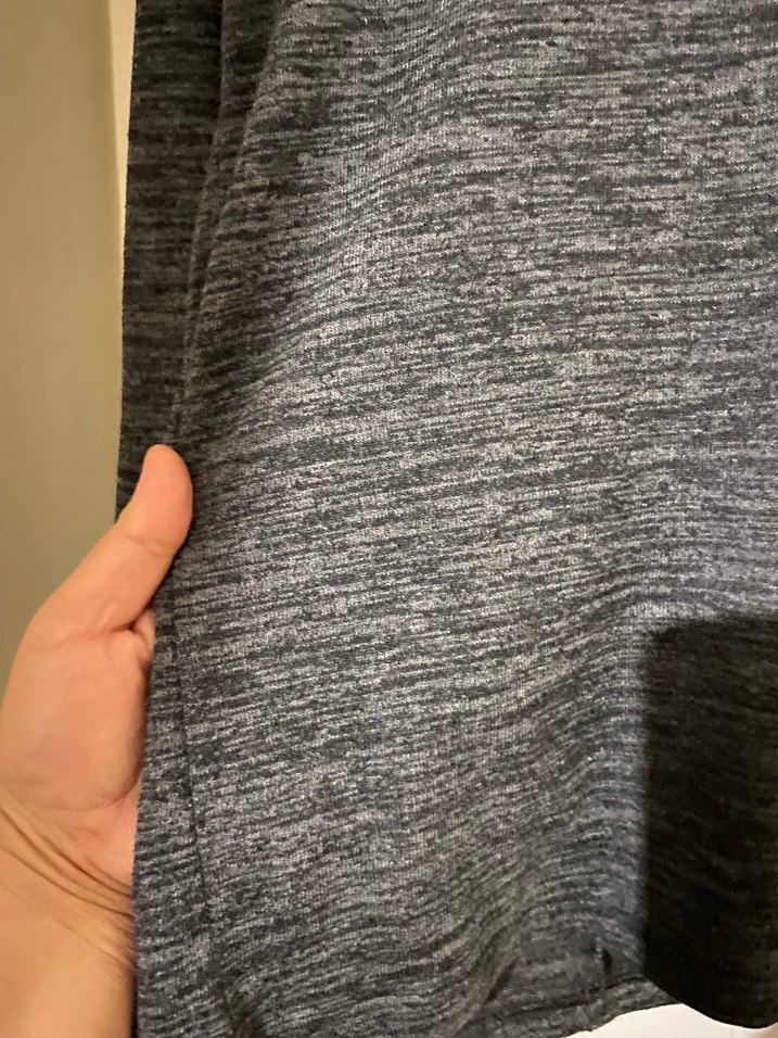 Gri Uzun Kollu Triko Kadın Kazak - Görsel 3