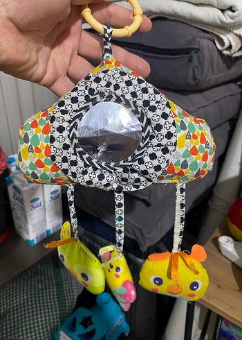 Renkli Asılabilir Aslan Diş Kaşıyıcı Oyuncak - Görsel 4